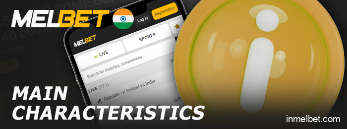 Details of the Melbet App for Indian Users