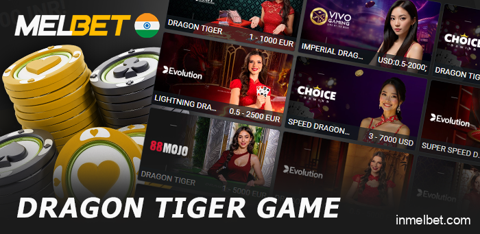 Dragon Tiger for Real-Money Betting at Melbet India