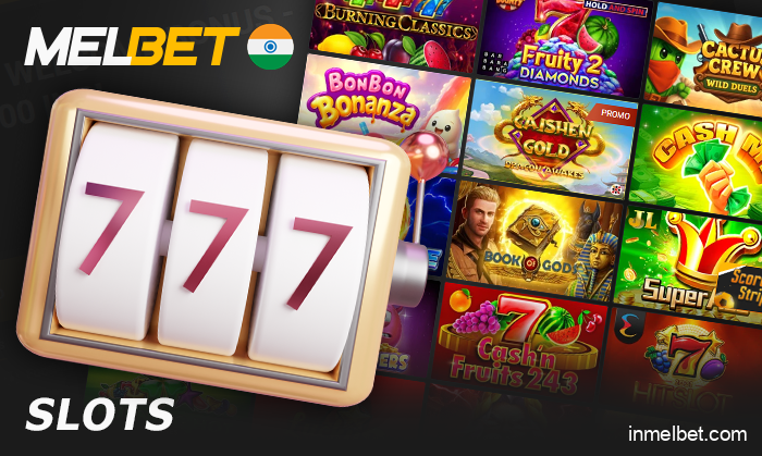 Play online slots on the Melbet India website