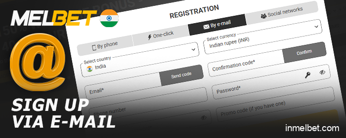 How to Sign Up for Melbet via Email